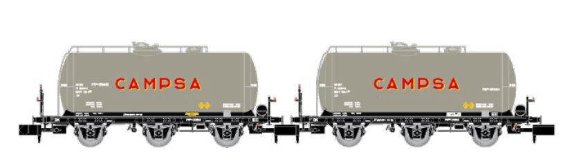 Arnold HN6674 RENFE 2 Tankwagen 3-achsig CAMPSA  Ep. III